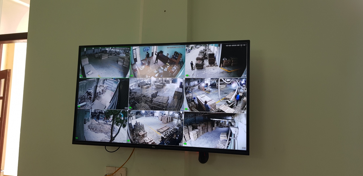 Ngày 06/02/2020 Hai Dat Camera Lắp đặt camera khu công nghiệp Tây Bắc Ga rộng hơn 5000 m2